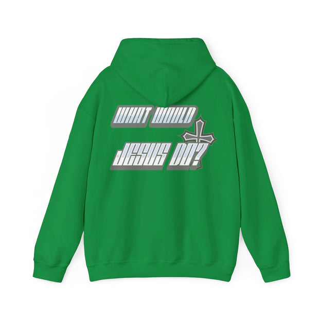 Green - What Would Jesus Do Hoodie